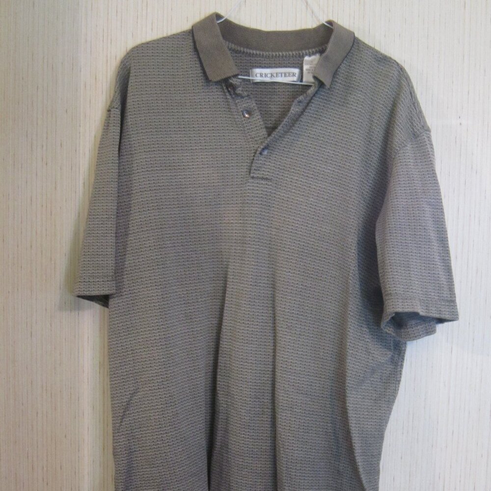 Cricketeer Men's Golf Polo Size L